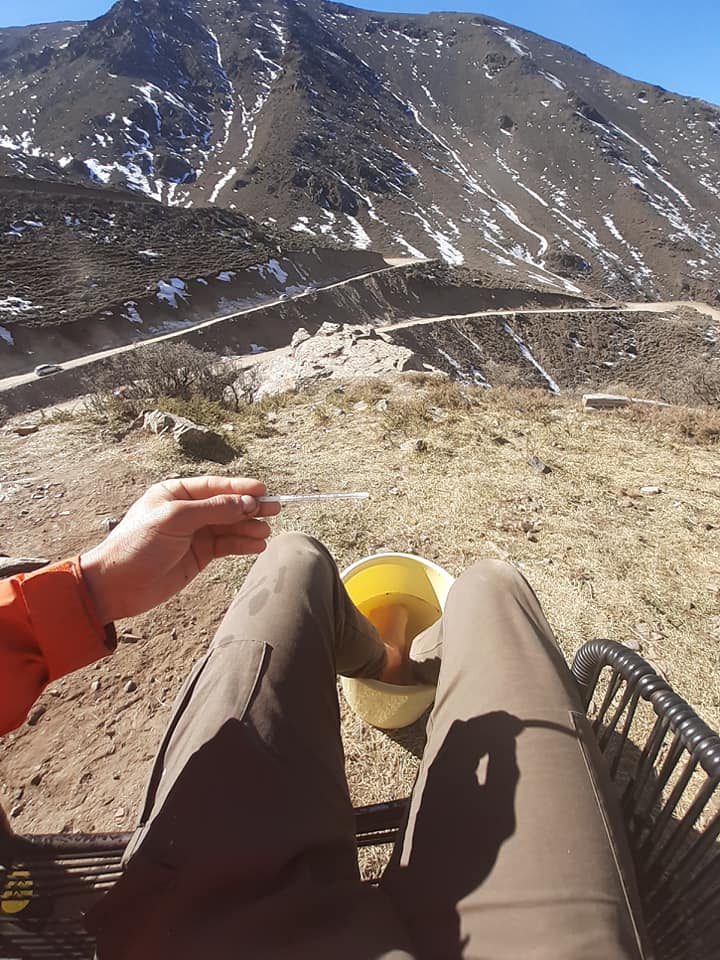 M S De Dos Noches Colgados Del Hielo Sin Comer Ni Beber Dos