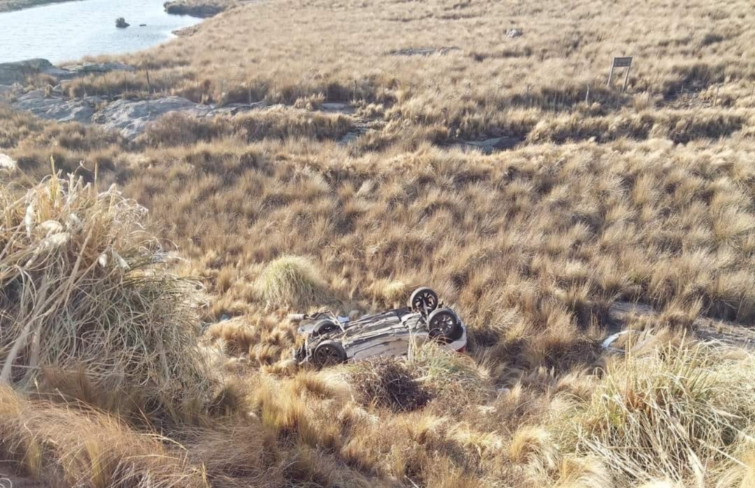 Impactante Accidente En Las Altas Cumbres Un Auto Cay Al Vac O Luego