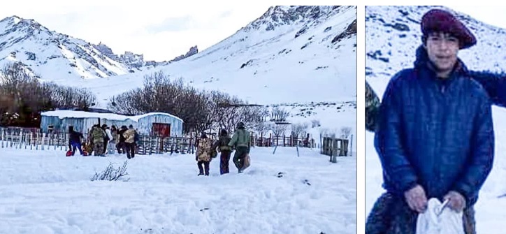 Temporal de nieve en la Patagonia: Peón se niega a ser rescatado para no abandonar a sus 6 perros