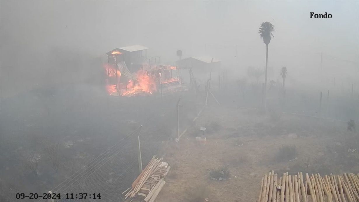 El fuego sigue haciendo estragos en el norte de Punilla: se quemó una tercera casa