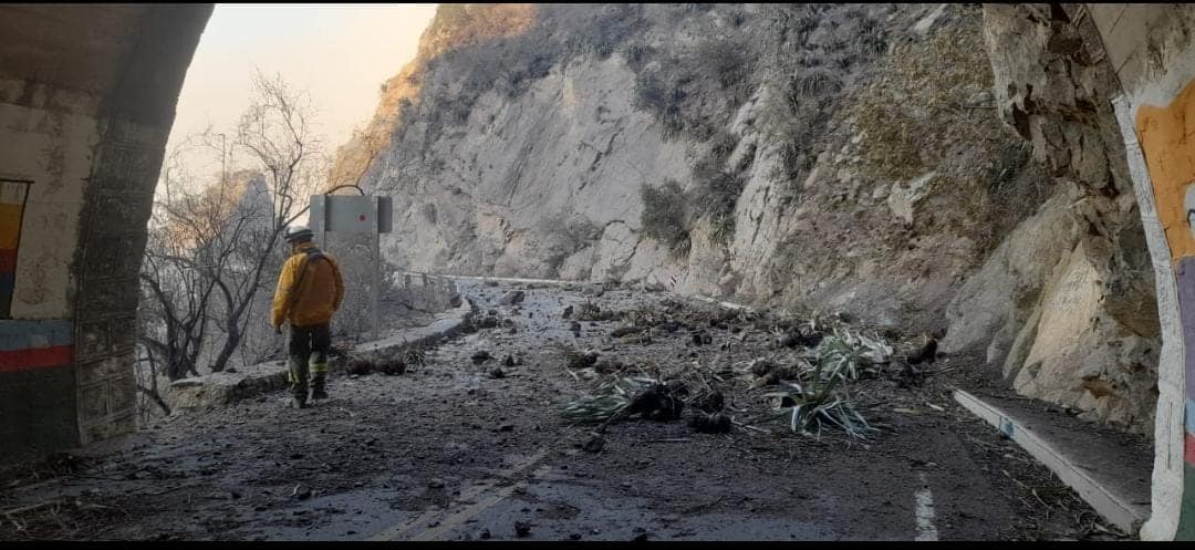 Los Túneles: El fuego arrasa con más de 2.000 hectáreas y ya llegó a Chancaní