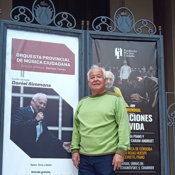 El cantor Daniel Simmons al teatro Libertador: “Es un orgullo especial”