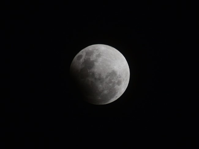 Así se vio el eclipse lunar desde Carlos Paz