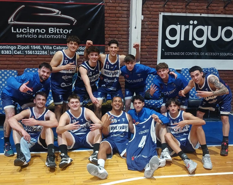 ¡Bolívar histórico! El club de Carlos Paz jugará la etapa final de la Liga Provincial de Basquet