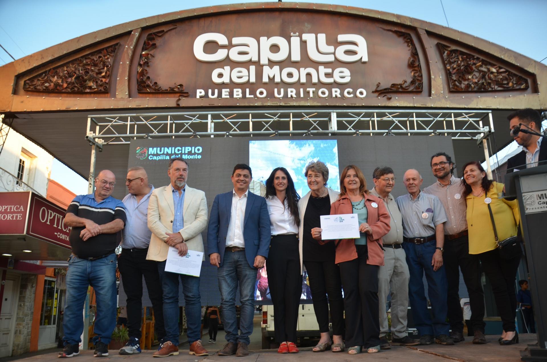 Capilla del Monte celebró los 60 años de la Calle Techada, un emblema de la ciudad