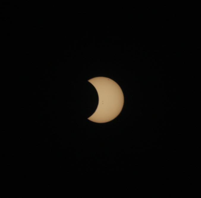 Fotos: Así se vio el eclipse solar desde Villa Carlos Paz