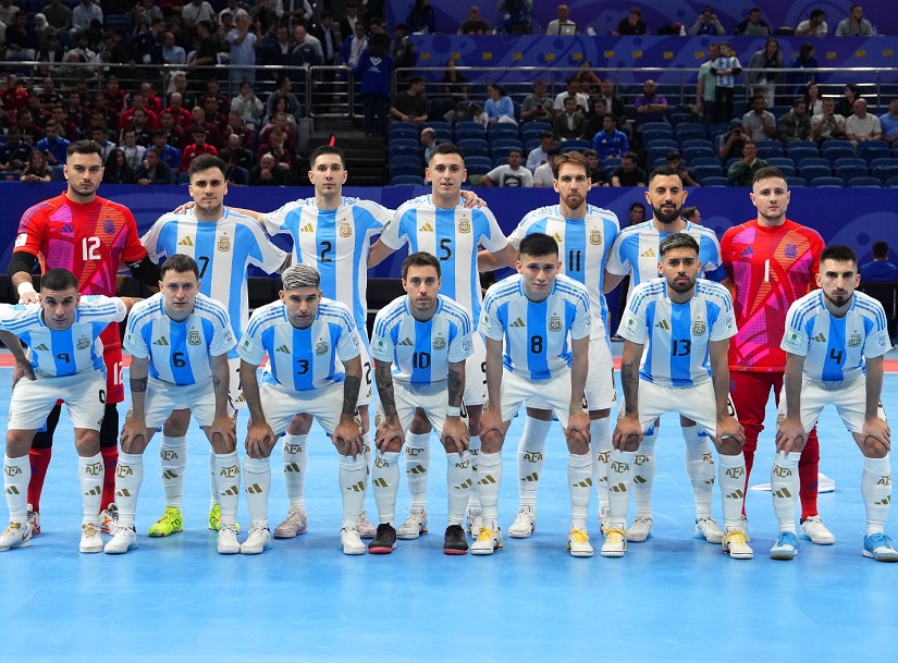 Argentina le ganó a Francia y jugará la final del Mundial de Futsal