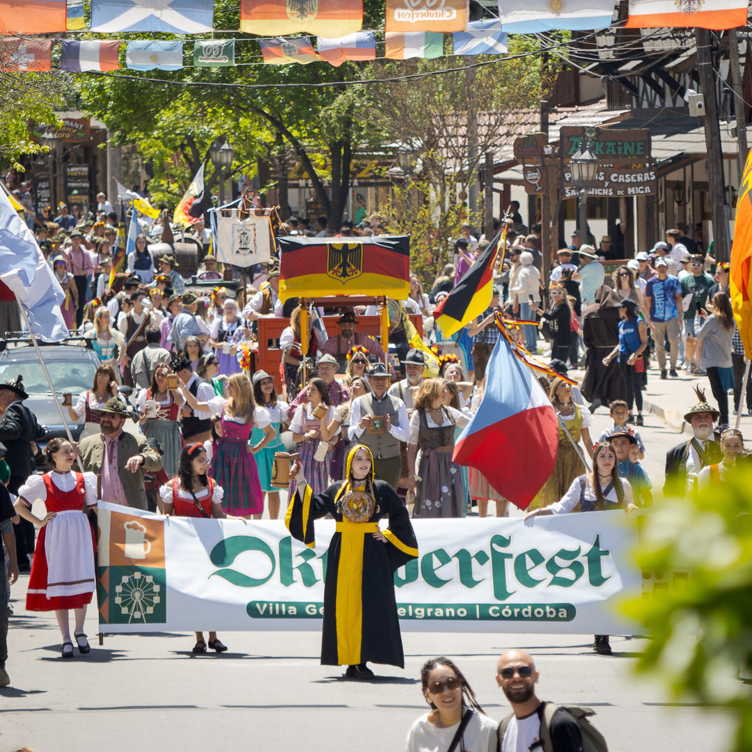 Llegó Octubre, llegó la Oktoberfest a Villa General Belgrano