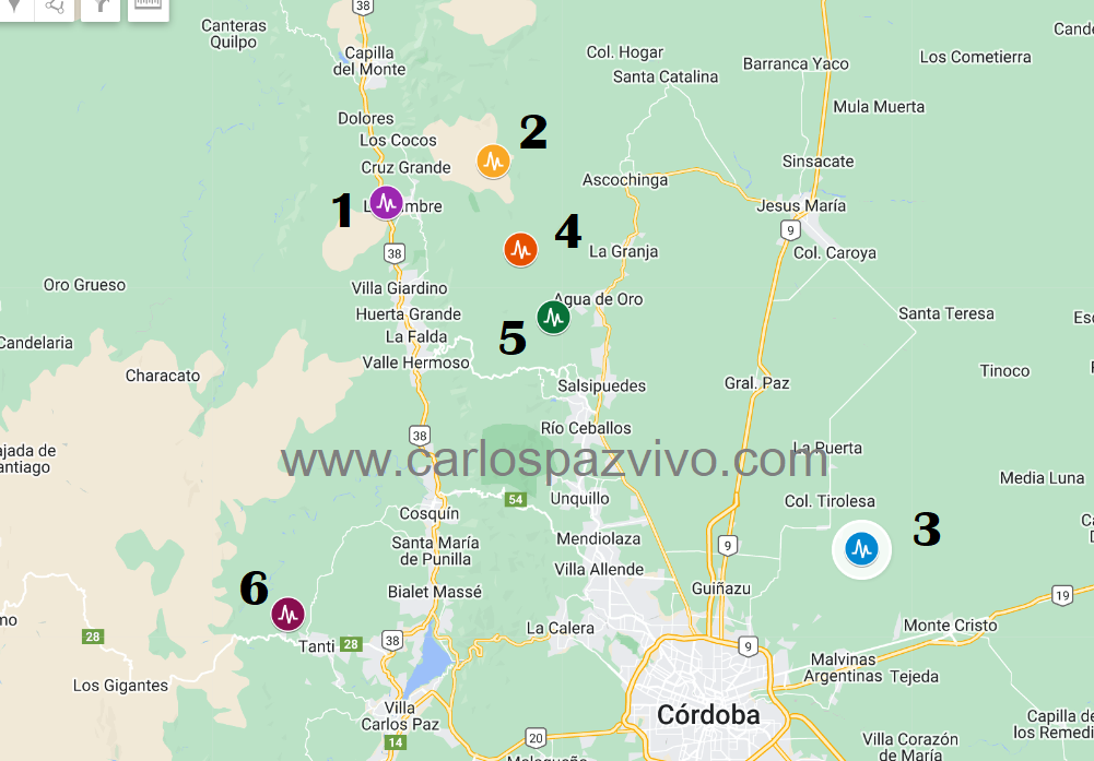 Y no para de moverse: Ya son seis los temblores en poco más de 48 horas en Córdoba