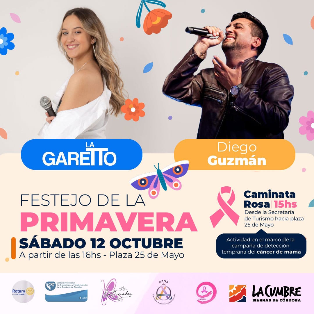 La Cumbre festeja la Primavera con un evento para todos