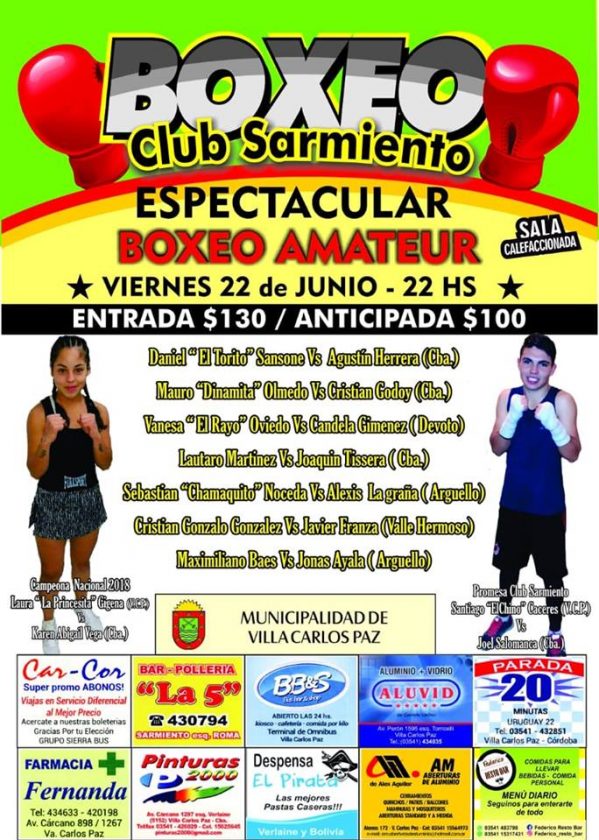 Vuelve El Boxeo Al Club Sarmiento