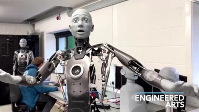 Un Robot Sorprende Con Sus Expresiones Faciales Video 9700