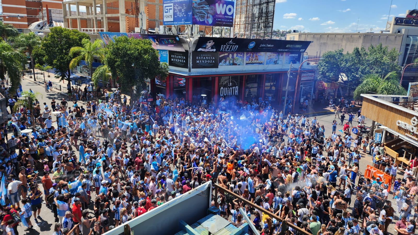 Campeones Del Mundo Todo Es Festejo En El Centro De Carlos Paz