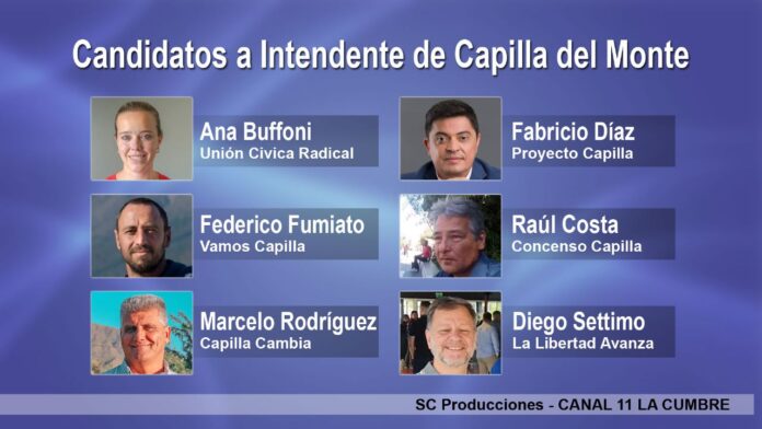 Qui Nes Son Los Candidatos A Intendente De Capilla Del Monte