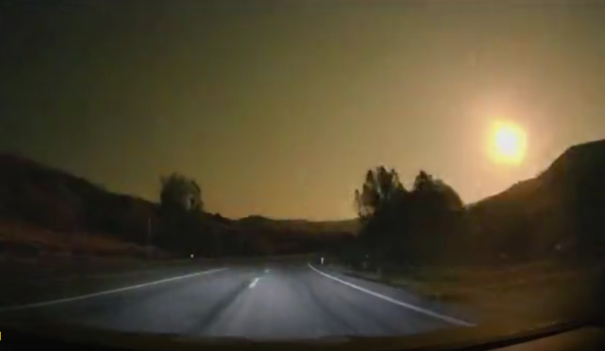 Un Meteorito Cruzó El Cielo De Turquía El Impresionante Video 2375